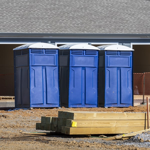 do you offer hand sanitizer dispensers inside the portable toilets in Winamac Indiana